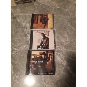 3 George Strait CDs